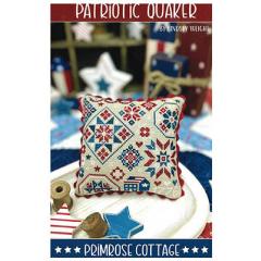 Stickvorlage Primrose Cottage Stitches - Patriotic Quaker