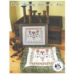 Stickvorlage 1897 Schoolhouse Samplers - Like Morning Dew On A Rose