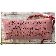 Stickvorlage Lucy Beam - Friends Are Flowers