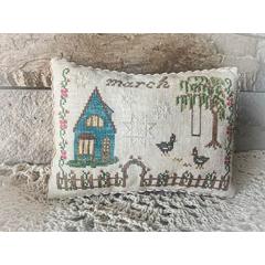 Stickvorlage From the Heart - March Cottage