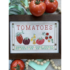 Stickvorlage Petal Pusher - Fresh Picked Tomatoes