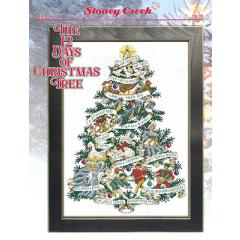 Stickvorlage Stoney Creek Collection - 12 Days Of Christmas Tree