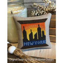 Stickvorlage Crafty Bluebonnet Designs - New York State Spool