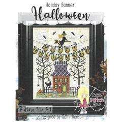 Little Stitch Girl - Halloween Holiday Banner - Ausverkauf