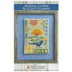 Stickvorlage Robin Pickens INC - Blue Jay's Summer - Seasonal Courier