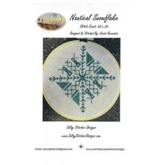 Stickvorlage Salty Stitcher Designs - Nautical Snowflake