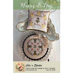 Stickvorlage Lila's Studio - Happy B-Day