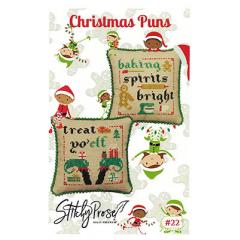 Stickvorlage Stitchy Prose - Christmas Puns