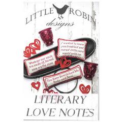 Stickvorlage Little Robin Designs - Literary Love Notes
