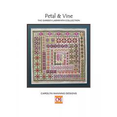 Stickvorlage CM Designs - Petal & Vine