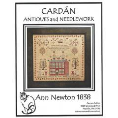Stickvorlage Cardan Antiques & Needlework - Ann Newton 1838