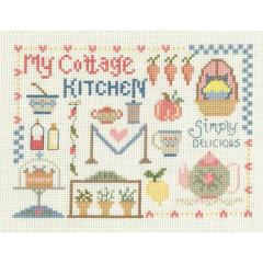 Stickvorlage Imaginating - My Cottage Kitchen