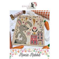 Stickvorlage Quaint Rose Needle Arts - Roxie Rabbit