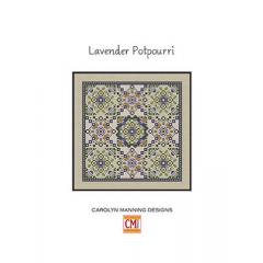 Stickvorlage CM Designs - Lavender Potpourri