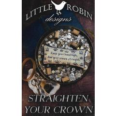 Stickvorlage Little Robin Designs - Straighten Your Crown
