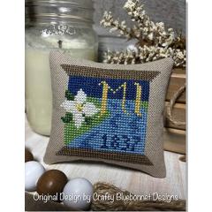 Stickvorlage Crafty Bluebonnet Designs - Michigan State Spool