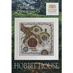 Stickvorlage Cottage Garden Samplings - Fabulous House Series 5 - Hobbit House