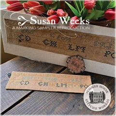 Stickvorlage Summer House Stitche Workes - Susan Weeks