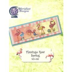 Stickvorlage Meridian Designs - Flamingo Row - Spring