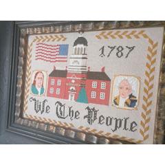 Stickvorlage Twin Peak Primitives - We The People