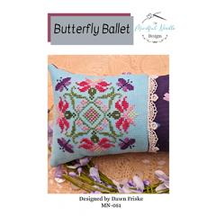Stickvorlage Mindful Needle - Butterfly Ballet