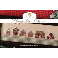 Stickvorlage October House Fiber Arts - Gingerbread Row