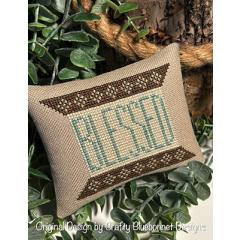 Stickvorlage Crafty Bluebonnet Designs - Blessed Spool