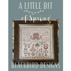 Stickvorlage Blackbird Designs - Little Bit Of Spring