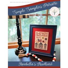 Stickvorlage Anabellas - Simple Samplers Patriotic