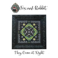 Stickvorlage Fox and Rabbit Designs - They Come At Night