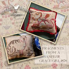 Stickvorlage Little Robin Designs - Fragments From A Sampler Grace Gill 1838