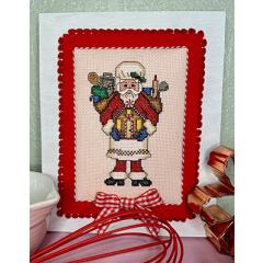 Stickvorlage Frony Ritter Designs - Baking Lovers Santa (Bright)