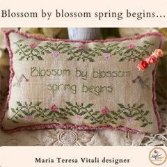 Stickvorlage MTV Designs - Blossom By Blossom Spring Begins