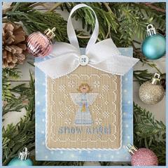 Stickvorlage Country Cottage Needleworks - Pastel Collection 6 - Snow Angel