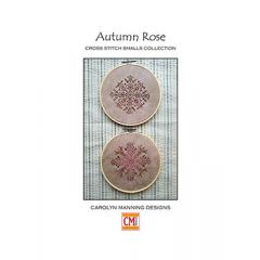 Stickvorlage CM Designs - Autumn Rose