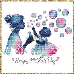 Stickvorlage Les Petites Croix De Lucie - Happy Mother's Day
