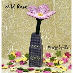 Stickvorlage Works by ABC - Wild Rose