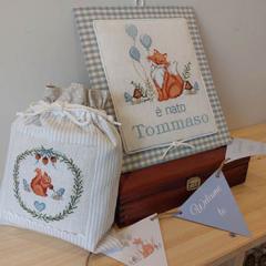 Stickvorlage Serenita Di Campagna - Fox And Squirrel