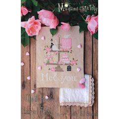 Stickvorlage Madame Chantilly - Me And You Tiered Tray