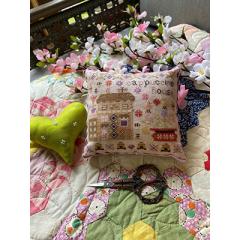 Stickvorlage Pansy Patch Quilts & Stitchery - Cappuccino House