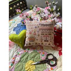 Stickvorlage Pansy Patch Quilts & Stitchery - Patisserie House