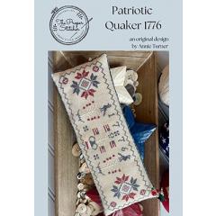 Stickvorlage Proper Stitcher - Patriotic Quaker 1776