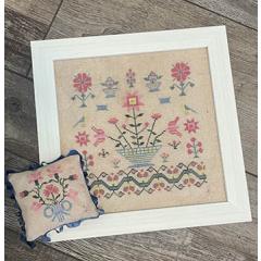 Stickvorlage From the Heart - Elizabeths Summer Basket