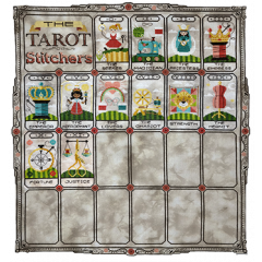 Stickvorlage Tiny Modernist Inc - Tarot For Stitchers 6