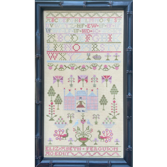 Just Stitching Along - Elizabeth Ferguson Aged 11 Sampler - Ausverkauf