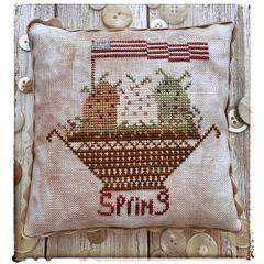 Stickvorlage Lucy Beam - Spring Flag