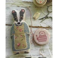 Clovis - Animal Crackers - Stacy Nash Primitives (Stickvorlage)