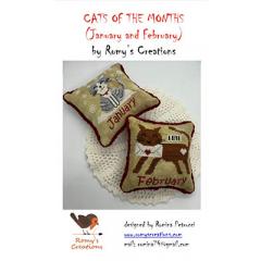 Romys Creations - Cats Of The Months - Jan & Feb