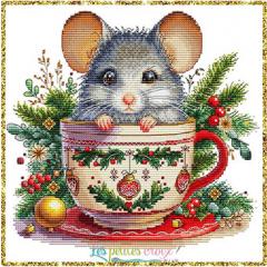 Les Petites Croix De Lucie - Christmas Animal Cup Mouse