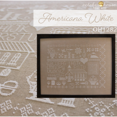 October House Fiber Arts - Americana White